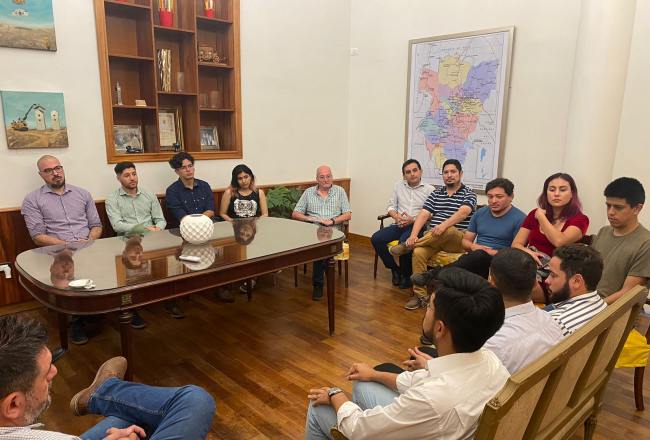 Soria se reunió con referentes de ONG’s, agrupaciones sociales y organizaciones civiles