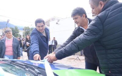 Entregaron unidades vehiculares en Tafí del Valle