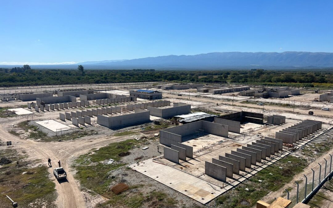 Soria: “estamos llegando a la mitad de la ejecución de la nueva cárcel en Benjamín Paz”