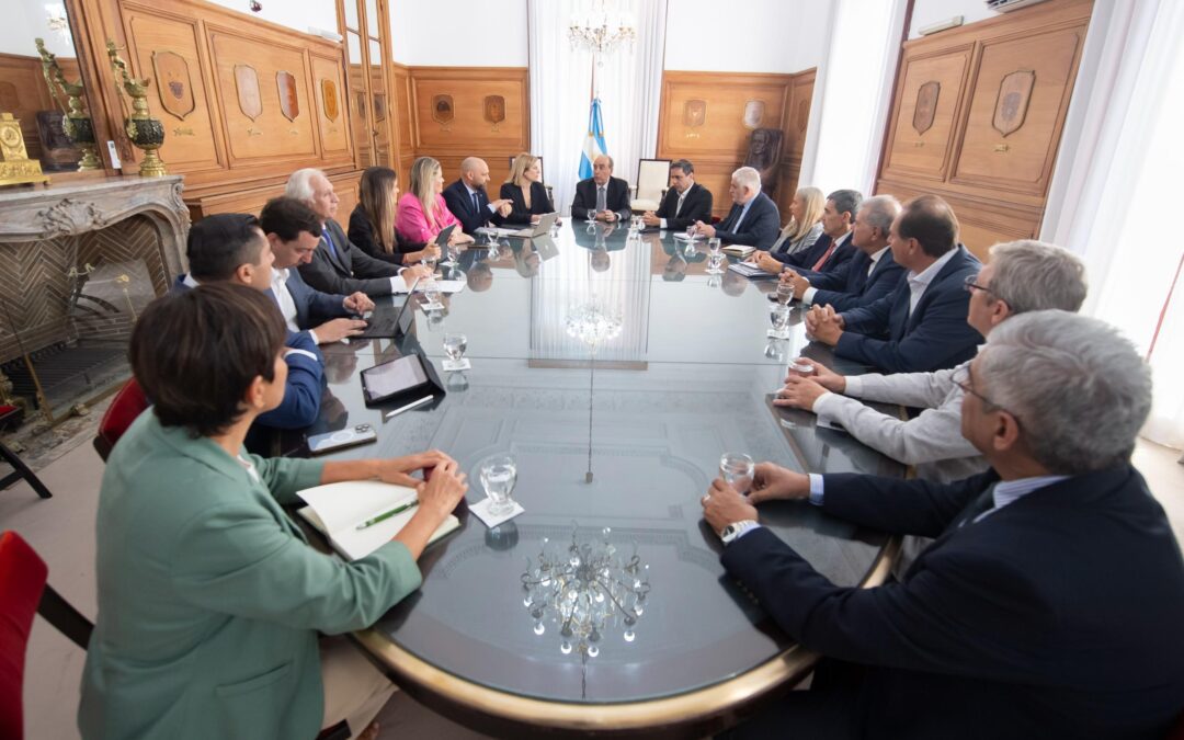 Biocombustibles: Yanotti participó de la reunión de las provincias con el ministro Francos