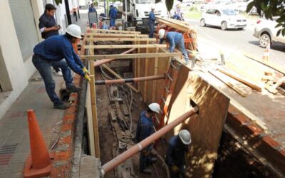 Iniciaron las obras de reparación del cable subterráneo dañado