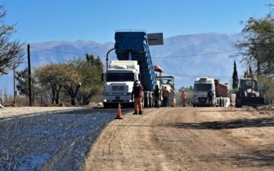 Se reiniciaron los trabajos de repavimentación en la Ruta Provincial 307