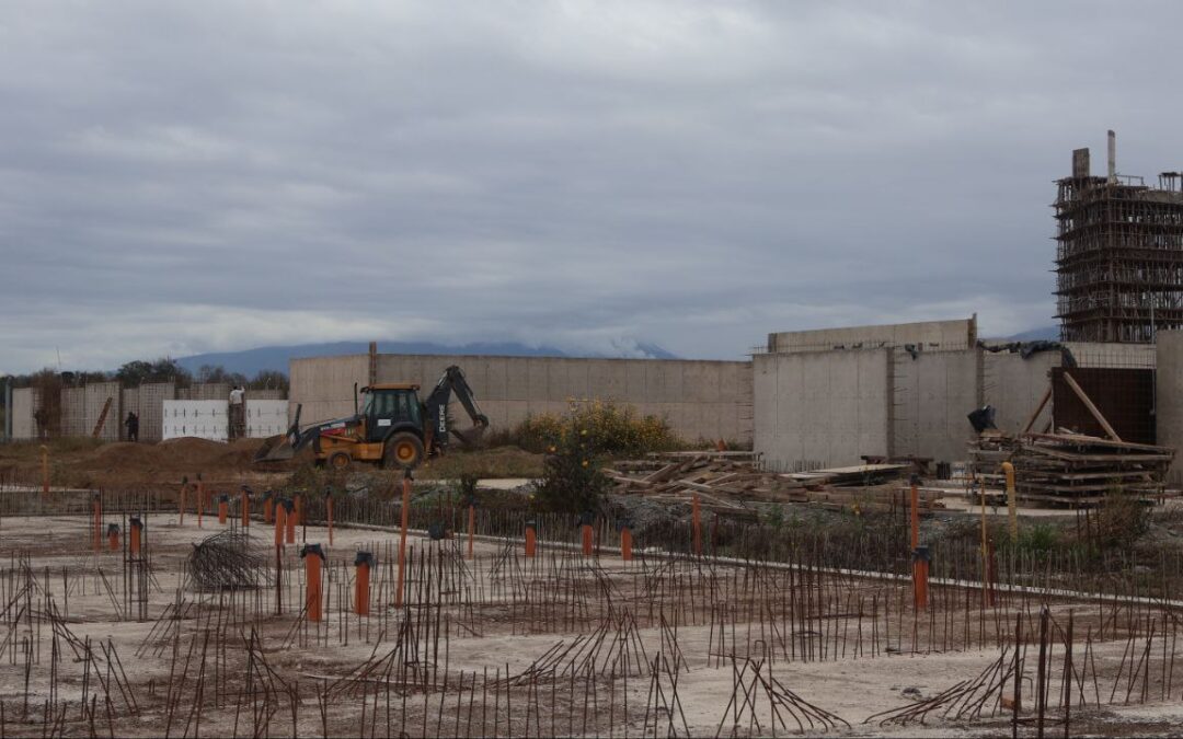 Avances significativos en la construcción de la penitenciaría de Benjamín Paz