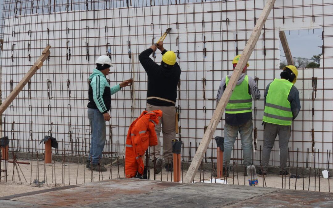 Con fondos provinciales, avanza la construcción de la penitenciaría de Benjamín Paz