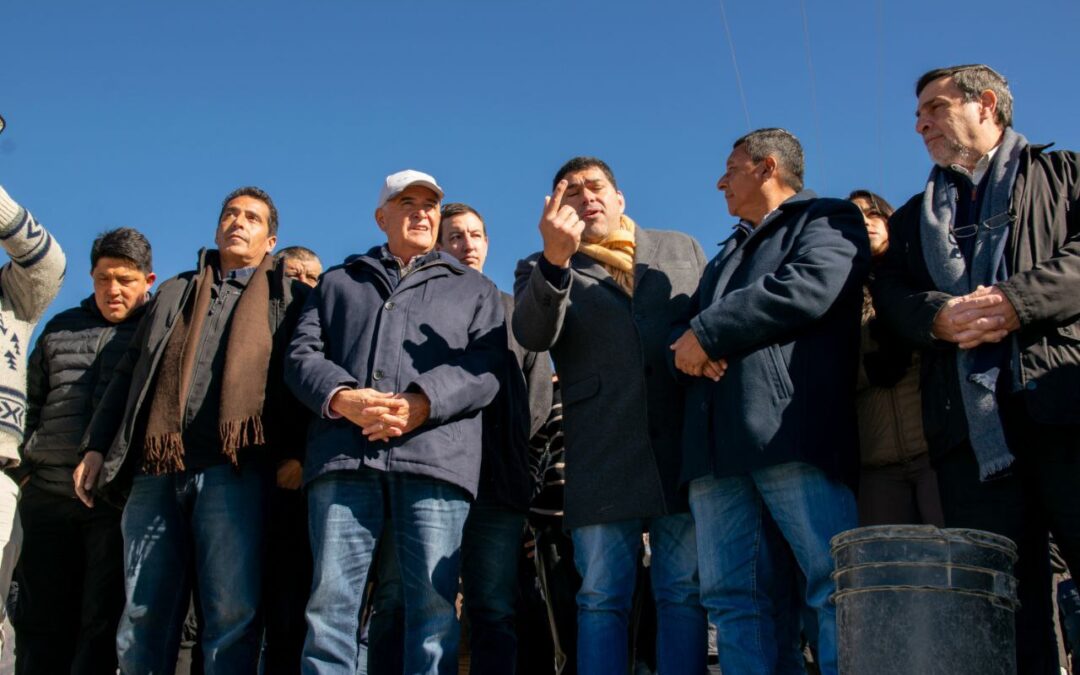 Avanza la recuperación del puente sobre el río Santa María y de la Ruta 307