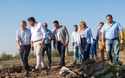 Importante avance en la Planta de Tratamiento de Líquidos Cloacales de La Bolsa