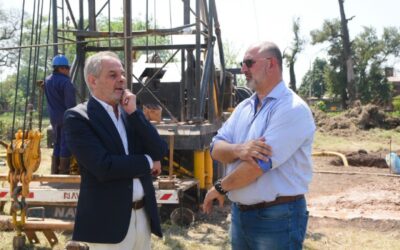 Comenzó la perforación de un nuevo pozo de agua potable en la Quinta Agronómica