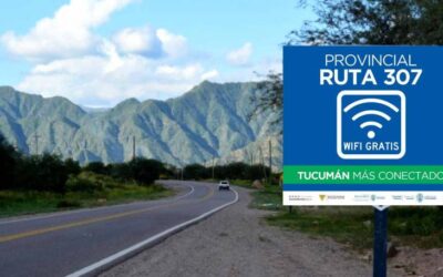 La Ruta Provincial 307 tendrá conectividad a Internet