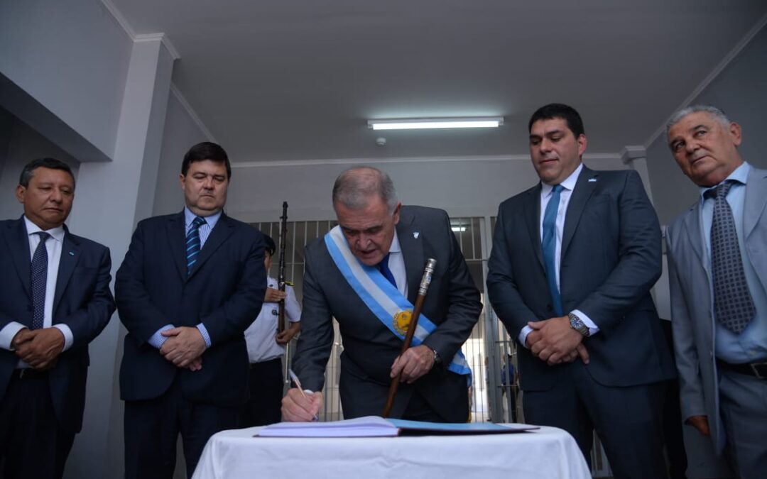 El gobernador Osvaldo Jaldo inauguró el Complejo Penitenciario Delfín Gallo