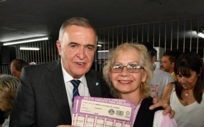 “En la provincia, se han entregado casi 90 mil boletos gratuitos para los jubilados”