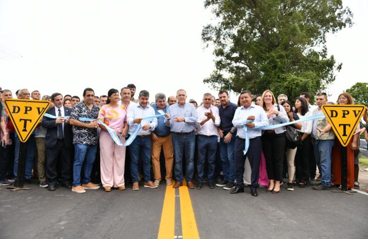 Jaldo inauguró repavimentación de la ruta 325 que une Monteros con El Cercado