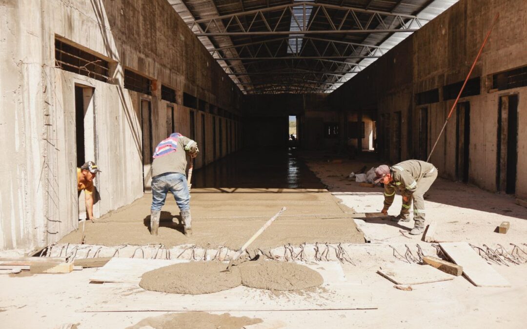 Avanza la construcción de la nueva etapa de la cárcel de Benjamín Paz