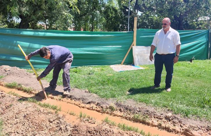 La SAT comenzó a perforar un pozo de agua potable para los barrios Don Bosco y Villa Luján