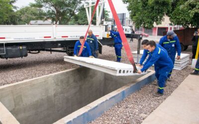 Inauguran el primer pozo de agua subterráneo y antivandálico