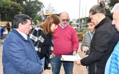 La SAT inició obra de cloacas en la avenida Belgrano, en Juan Bautista Alberdi
