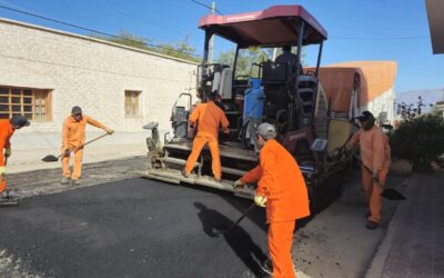 Avanza la repavimentación de la ruta 307