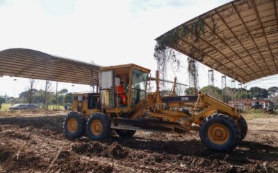 Trabajos de limpieza y desmalezamiento en Campo Norte