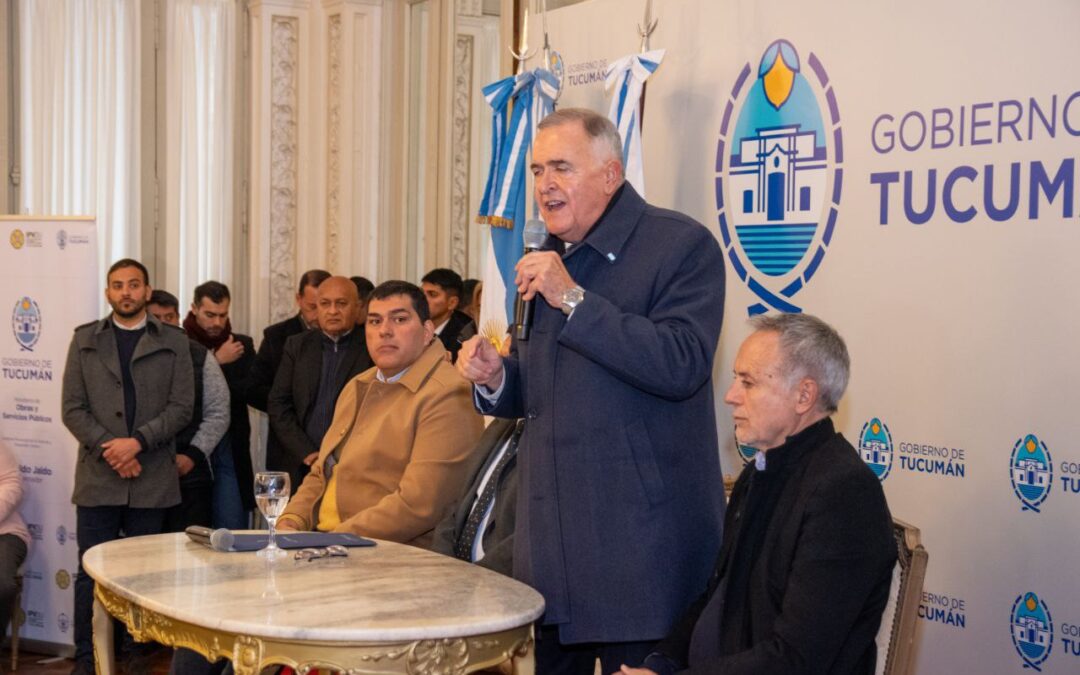Tucumán reactiva la construcción de 1.700 viviendas con recursos provinciales