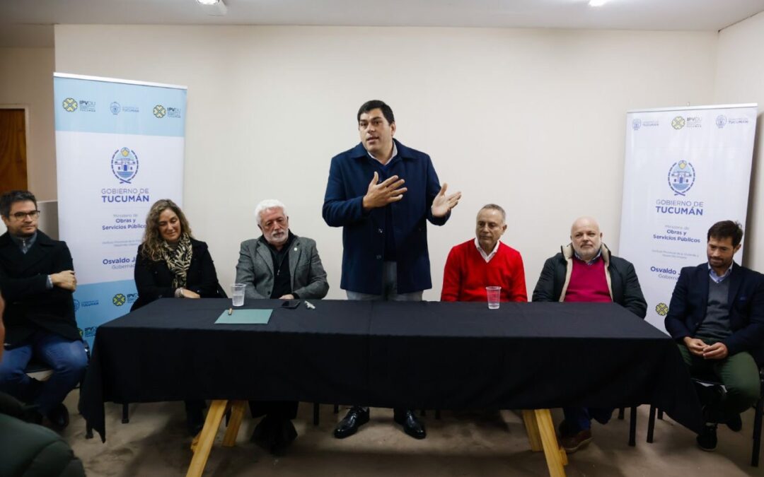 Formación técnica para personal del IPV: se firmó un acuerdo con la UNT