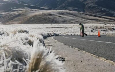 Rutas de montaña con hielo y nieve: Vialidad alerta por condiciones peligrosas en la 307 y otras vías