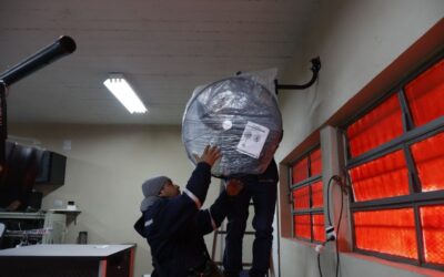 Se realizaron obras de mejora y mantenimiento en escuelas de la Provincia