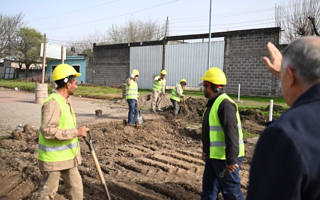 La Provincia reactivó la obra vial del ingreso a la ciudad de Juan Bautista Alberdi
