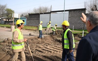 La Provincia reactivó la obra vial del ingreso a la ciudad de Juan Bautista Alberdi