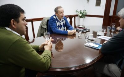 Obras Públicas: Coordinan trabajos en materia de seguridad, escuelas y Pre Lluvia