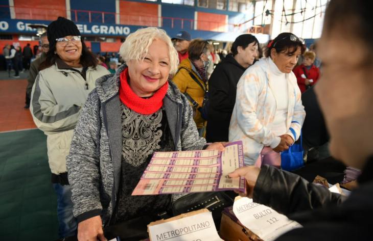 Este lunes comienza la entrega del Boleto Gratuito para Jubilados