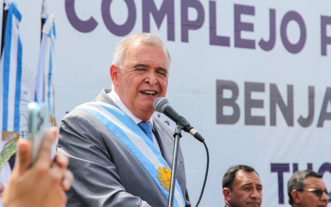 Jaldo inauguró la segunda etapa del Complejo Penitenciario Benjamín Paz