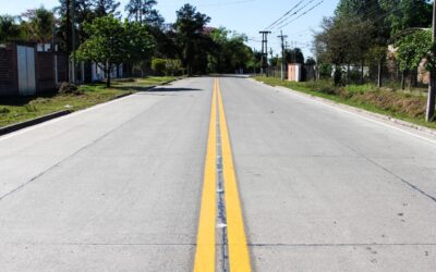 La Provincia finaliza la repavimentación del tramo urbano de la Ruta 329