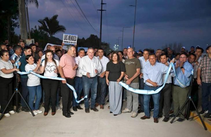 Jaldo inauguró mejoras en la Ruta Nacional 38 en La Cocha