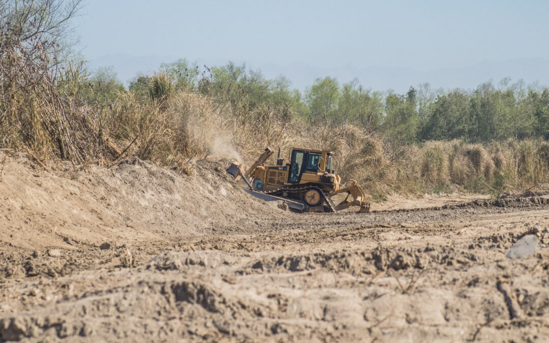 Avanzan los trabajos de encauzamiento en el río Medina para proteger a comunidades del sur tucumano
