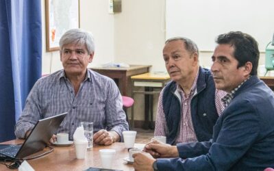 Obras Públicas avanza en el proyecto de protección hídrica en el Río Santa María