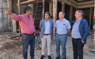 Supervisan los trabajos en el Nuevo Registro Civil