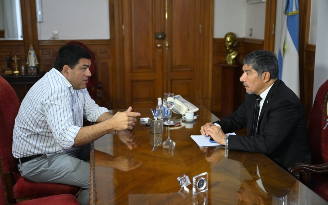 El Vicegobernador analizó el impacto de las lluvias en la infraestructura vial