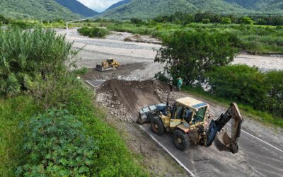 Obras Públicas inició los trabajos de recuperación en la Ruta 321 en Lules