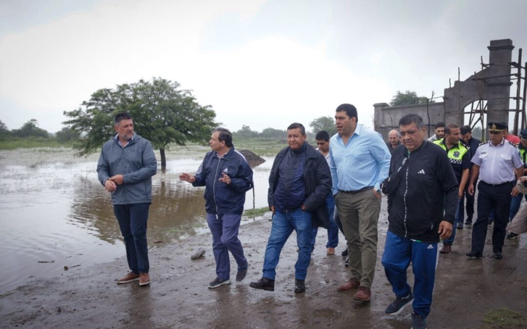 El Gobierno realizó relevamiento y trabajos en puntos críticos en Atahona