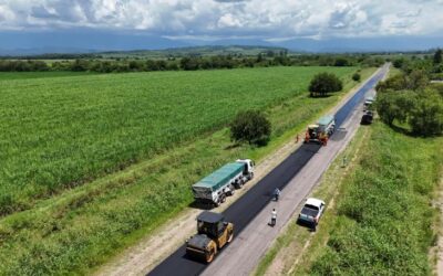 La repavimentación de la ruta 331 está cerca de su finalización
