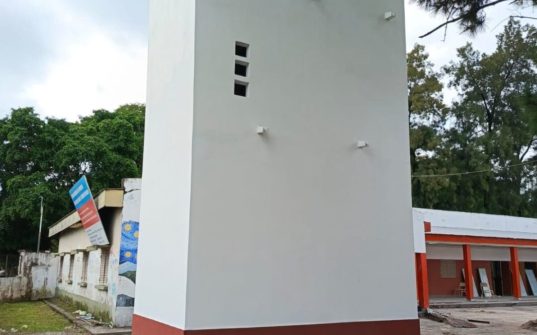 La Escuela Juan C. Méndez ya cuenta con su nueva torre tanque